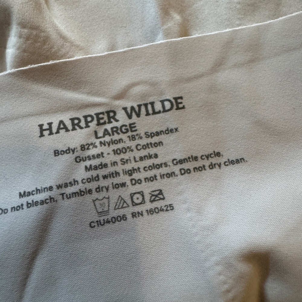Harper Wilde Invisible No Show Highwaist Brief Large Lavender Seamless Pack of 3 - Picture 3 of 5